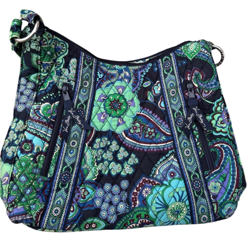 GREAT BUY! TWO PIECES! Nice Vera Bradley tote, excellent condition &Blue wallet!